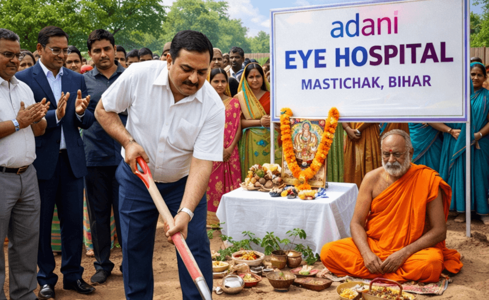 Adani’s ₹150Cr Vision: Transforming Rural Eye Care in Bihar